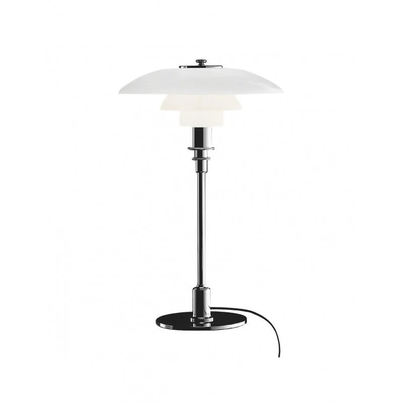 RadiantSphere Contemporary Multi-Tier Metal Table Lamp