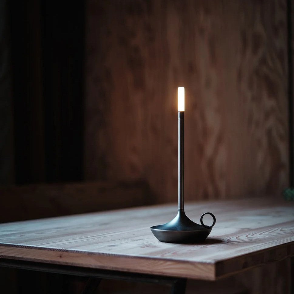 Luminous Touch Table Lamp – Cordless, Dimmable, USB-C Rechargeable