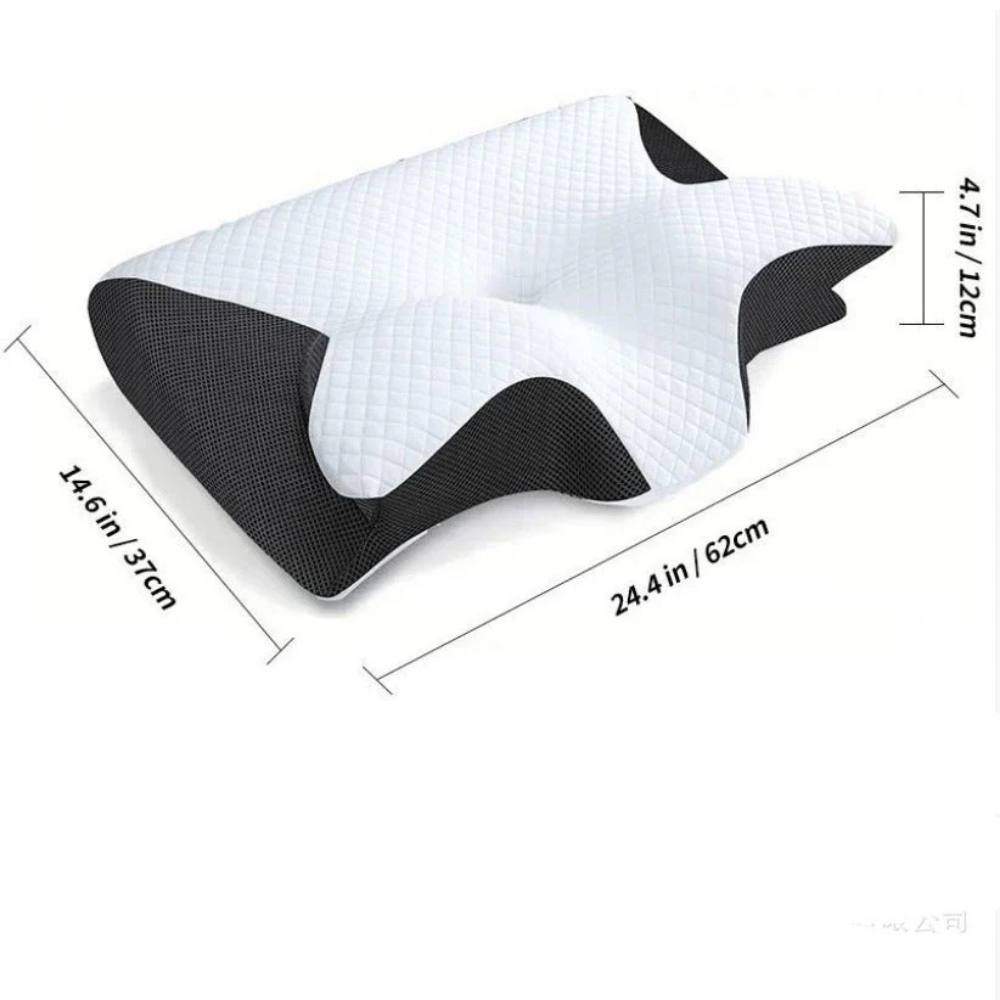 Ergonomic Sleep Relief Pillow: Memory Foam for Ultimate Comfort