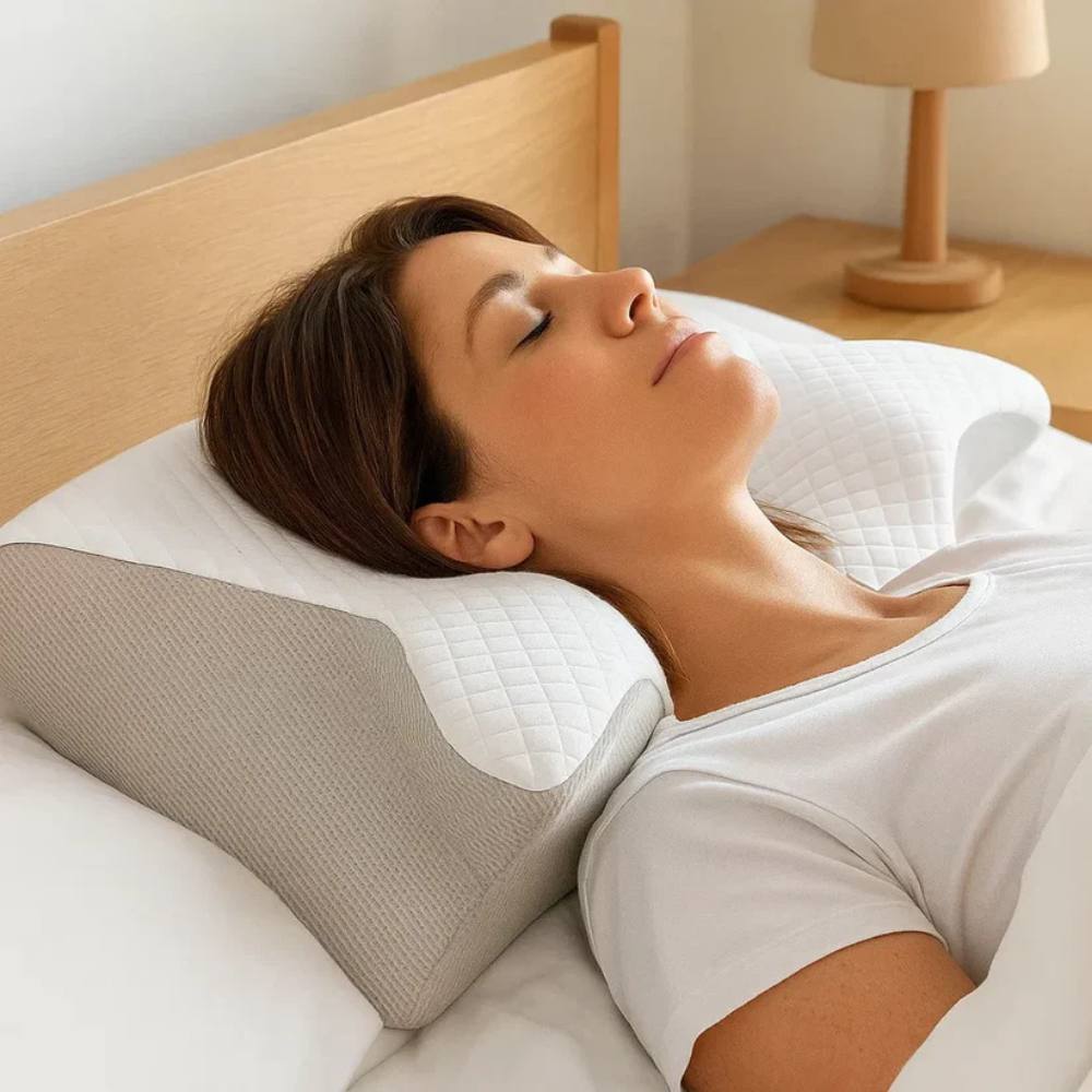Ergonomic Sleep Relief Pillow: Memory Foam for Ultimate Comfort
