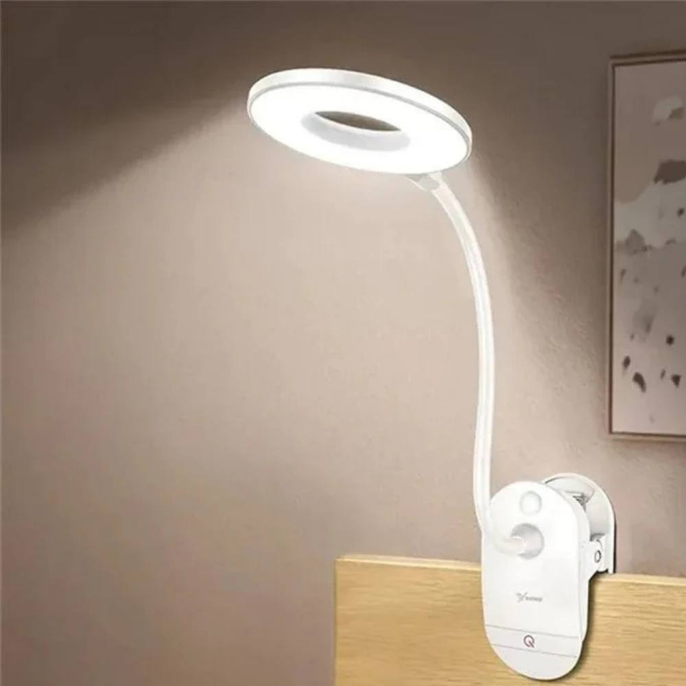 Versatile USB Rechargeable Desk Lamp with Adjustable Neck
