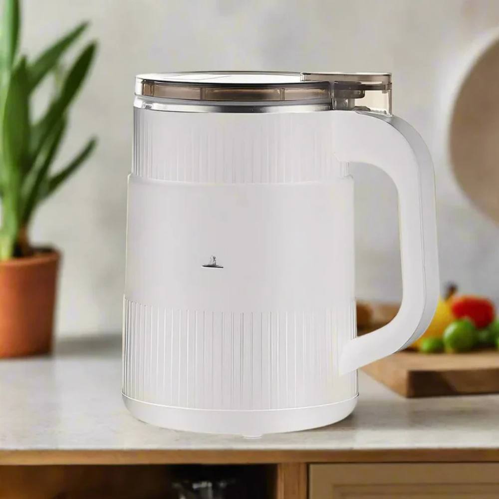 Compact Electric Grain Grinder for Homemade Flour