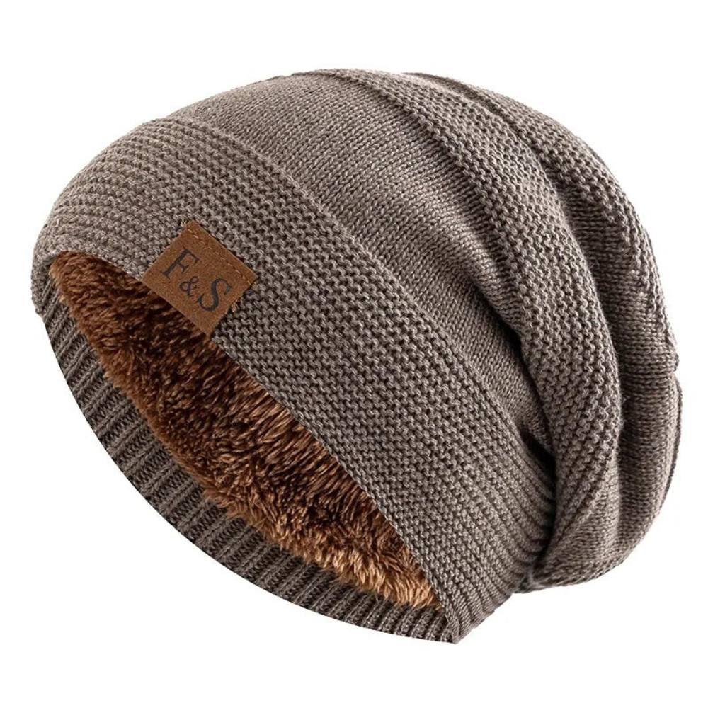 ChillGuard Slouch Hat for Men - Cozy Knit Beanie for Winter