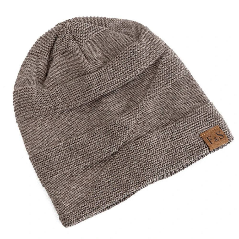 ChillGuard Slouch Hat for Men - Cozy Knit Beanie for Winter