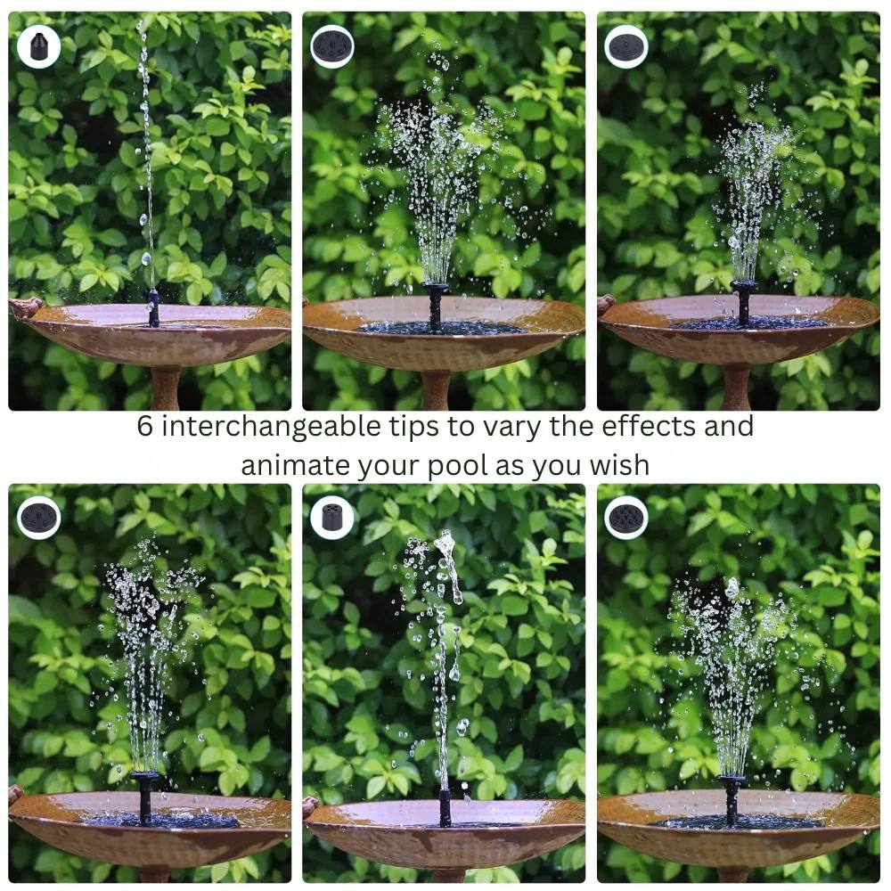 Compact Solar-Powered Water Feature for Your Garden