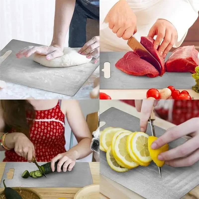 Titanium Fusion Cutting Board for a Healthier Kitchen