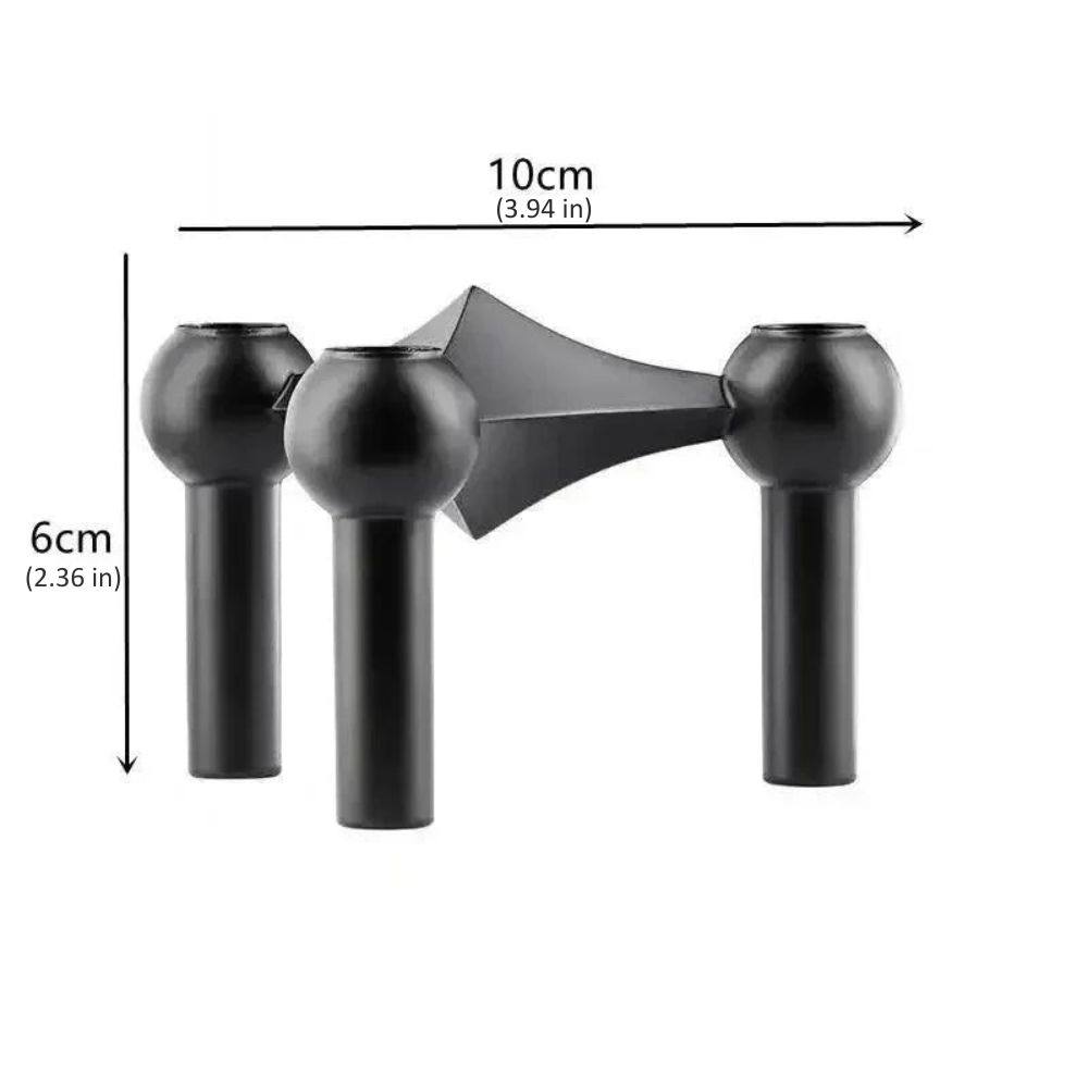 Sleek Geometric Candle Holder – A Modern Touch for Your Home