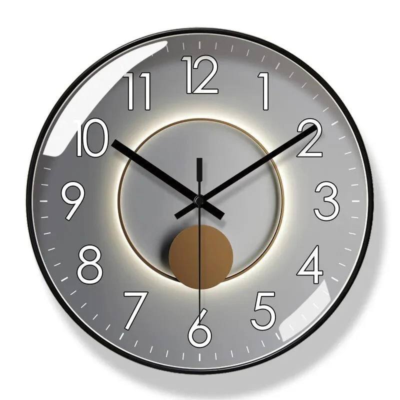 Sleek Scandinavian Style Wall Clock