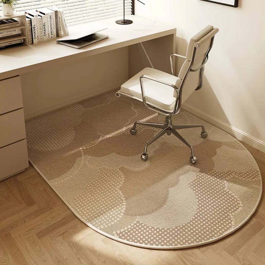 Chic Protective Mat for Office Chairs on Hard Floors and Carpets