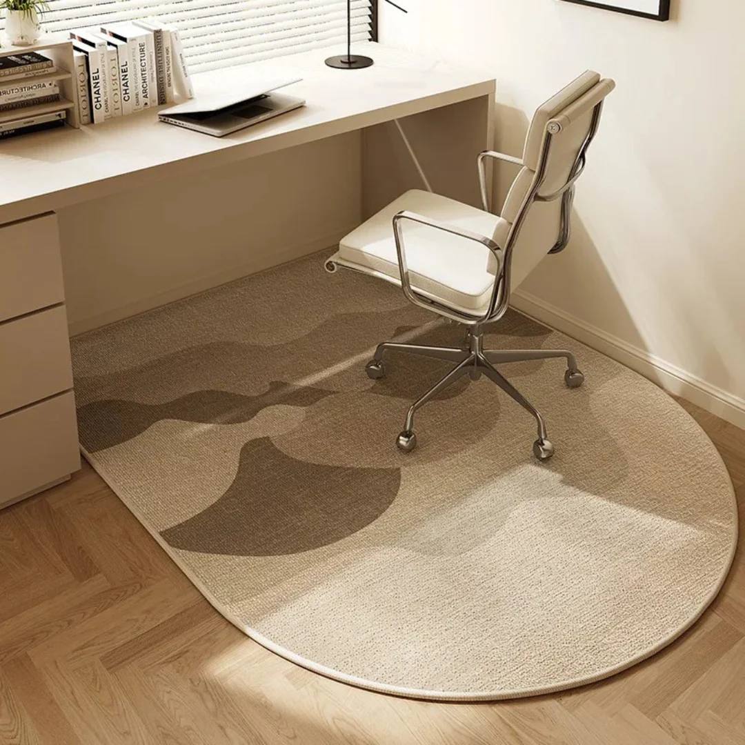 Chic Protective Mat for Office Chairs on Hard Floors and Carpets