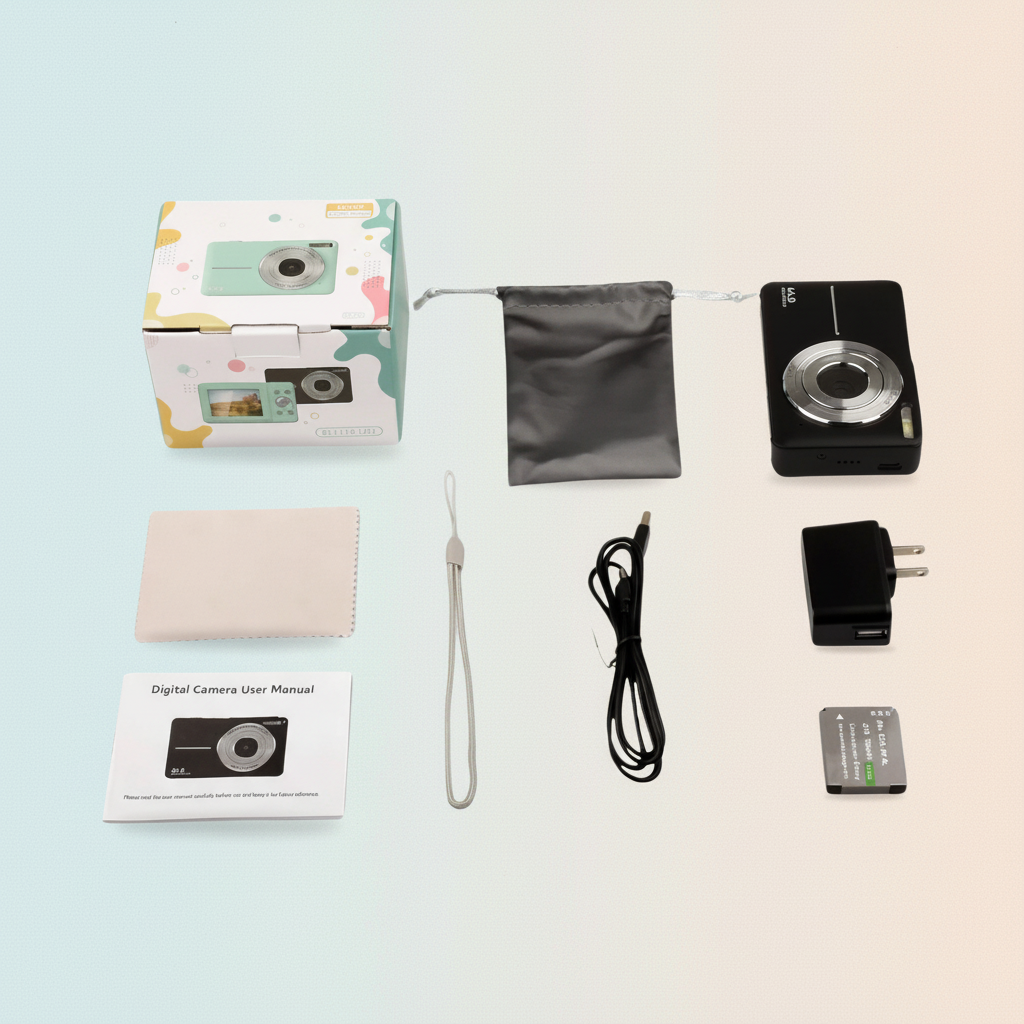 Compact Retro Camera for Stunning 1080p Video and Photos