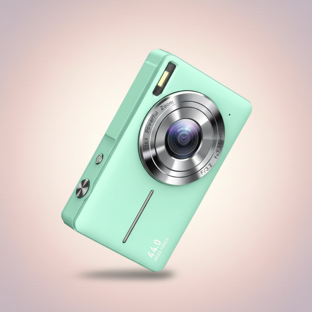 Compact Retro Camera for Stunning 1080p Video and Photos