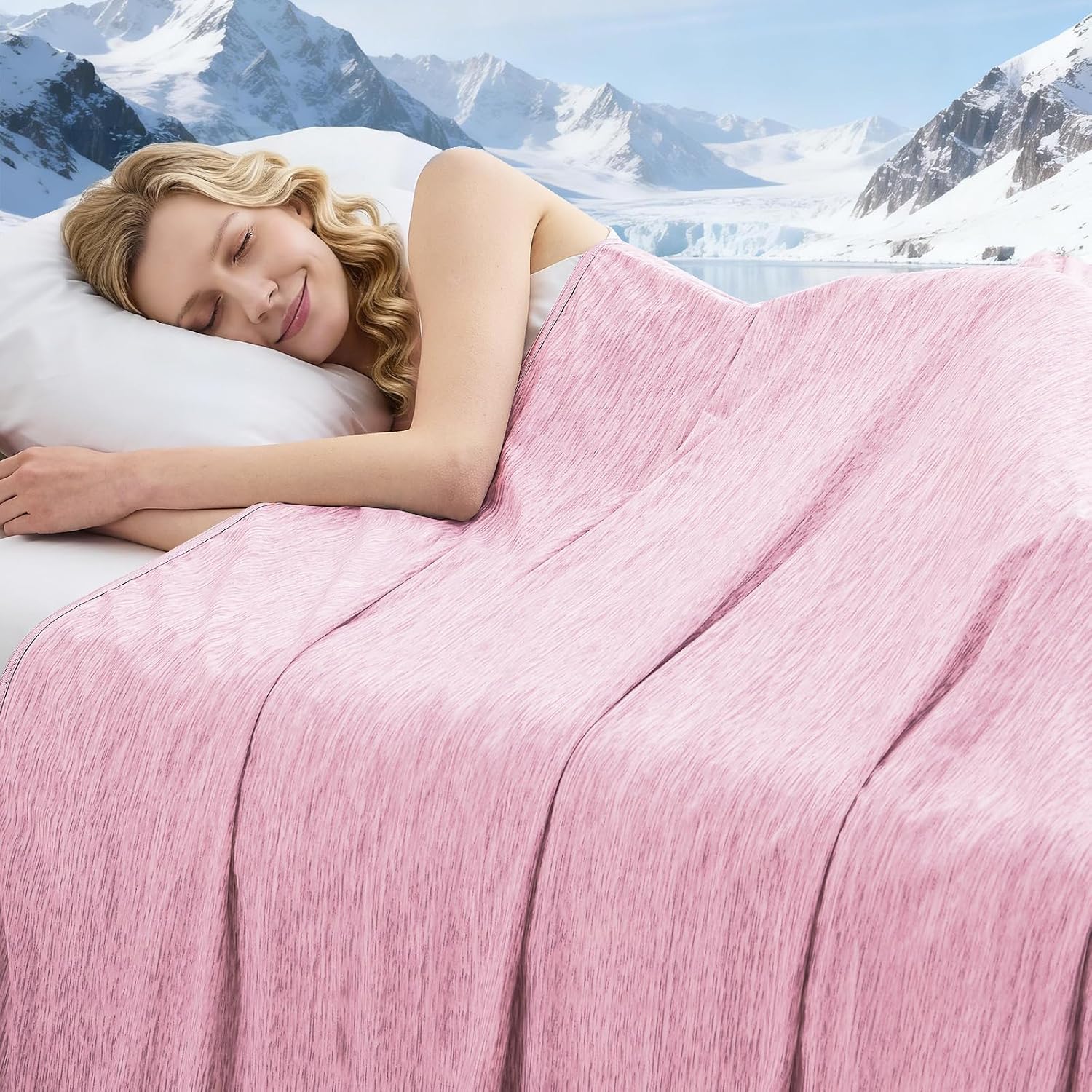 Lightweight Cooling Blanket – Breathable Soft Fabric for Warm Sleepers