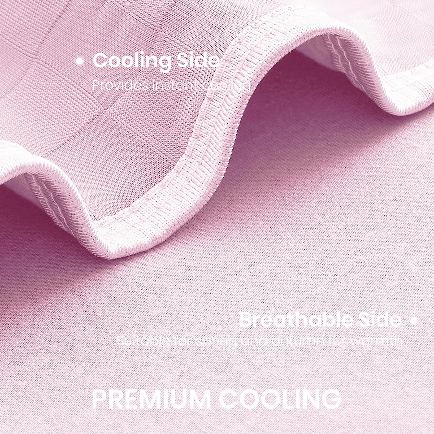 Cooling Blanket with Arc-Chill Fabric Technology for Hot Sleepers - Soft & Lightweight