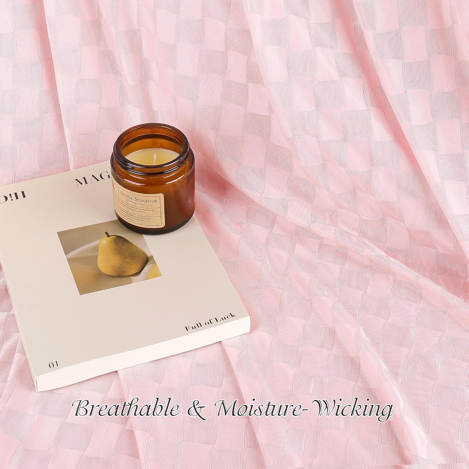 Cooling Summer Blanket - Lightweight & Breathable Double-Sided Chill Effect