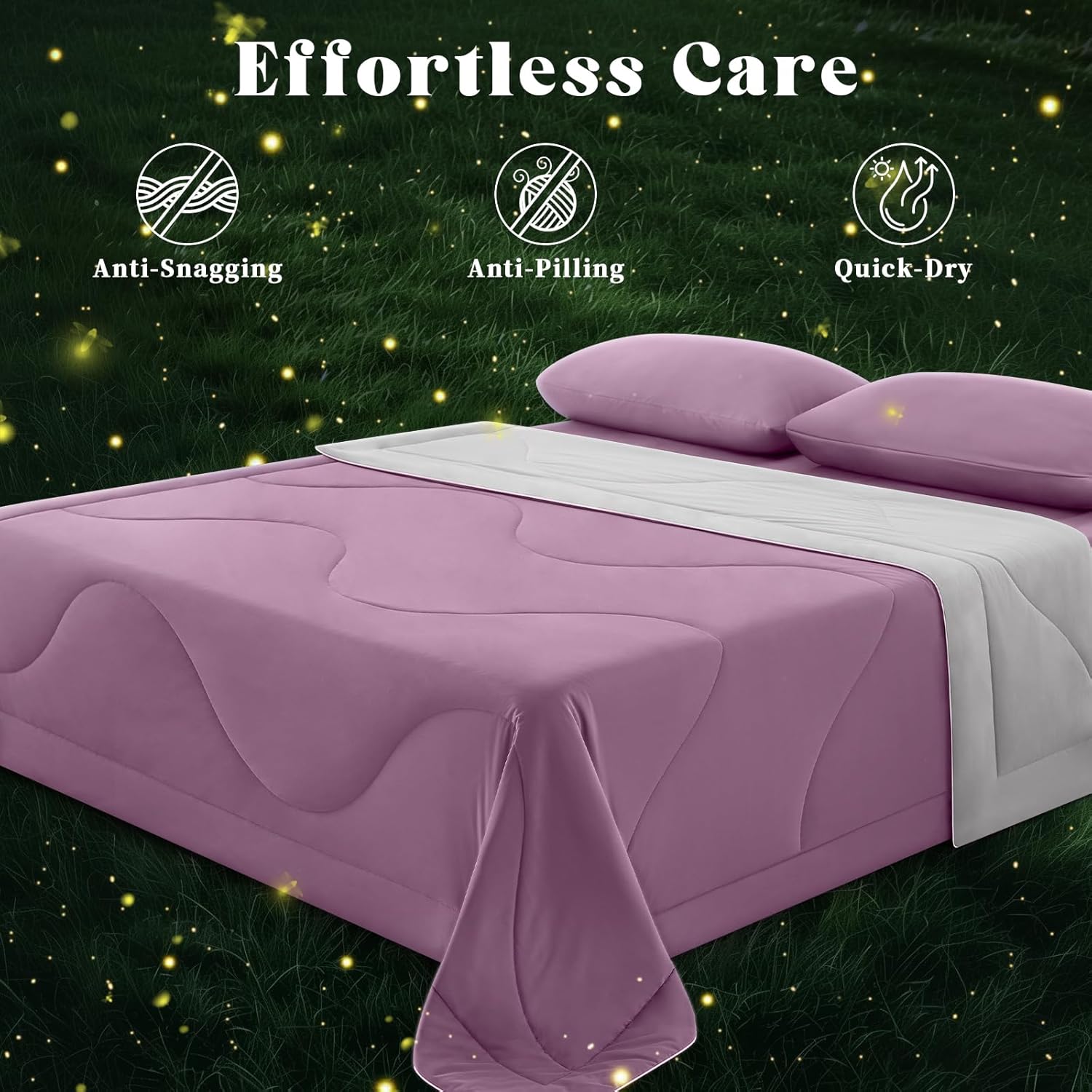 Double-Sided Cooling Blanket for Hot Sleepers | Breathable Ice Fabric