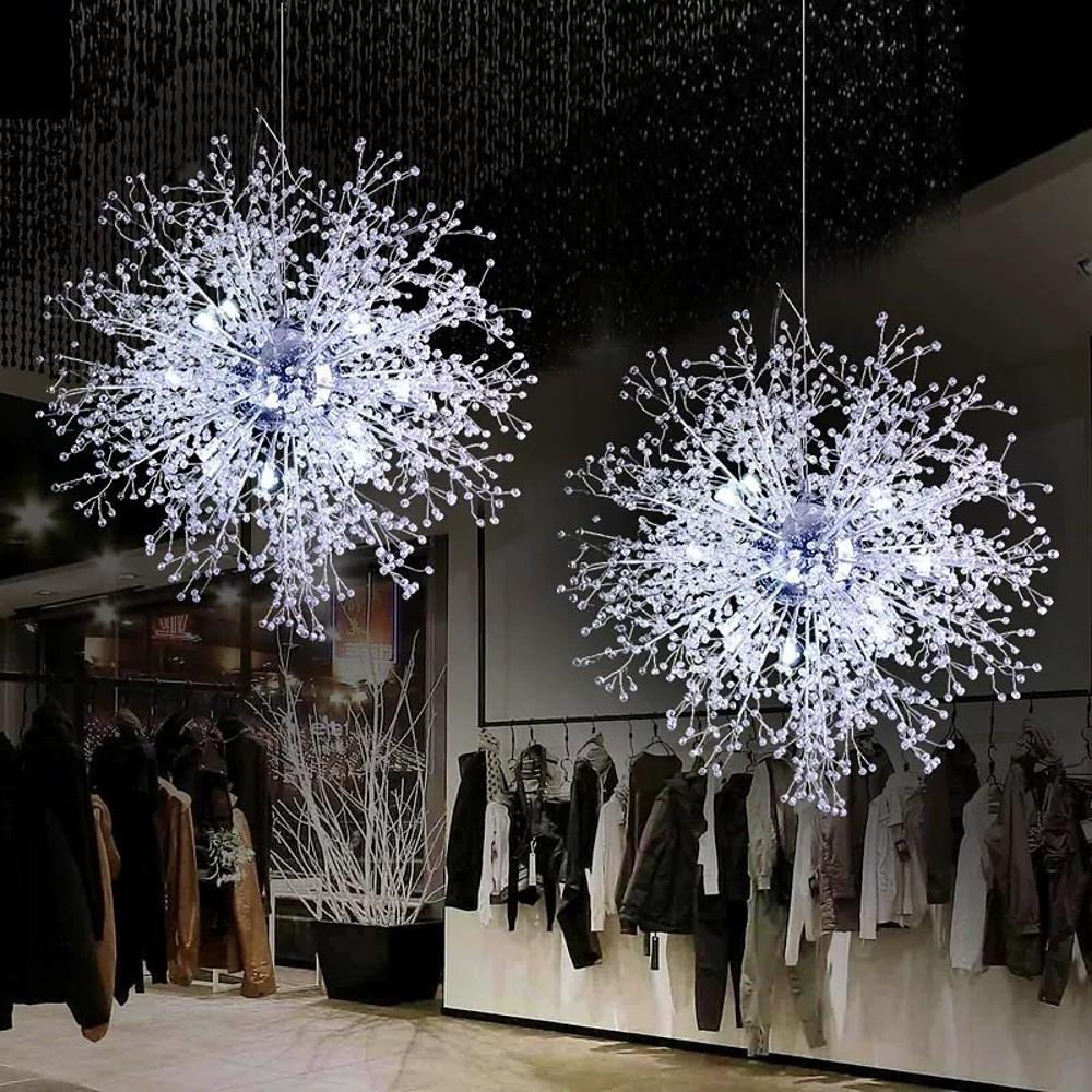 24'' LED Vintage Chandelier Pendant Light Hanging Lamp Inspired by Taavita
