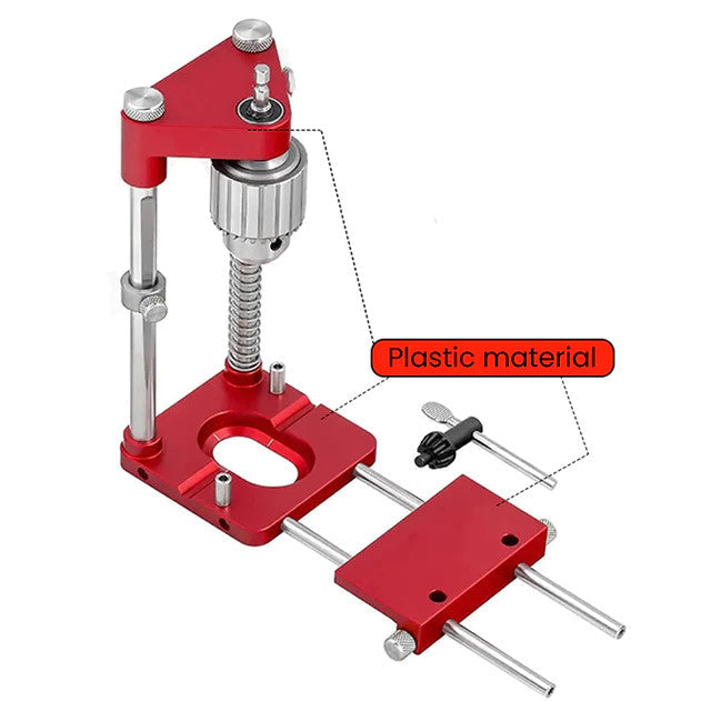 Precision Adjustable Wood Drilling Guide