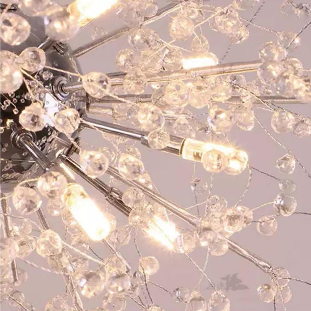 24'' LED Vintage Chandelier Pendant Light Hanging Lamp Inspired by Taavita