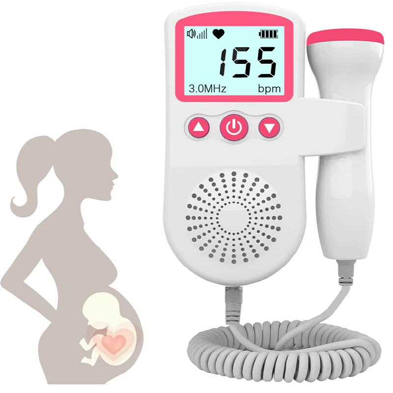 Home Pregnancy Fetal Heart Rate Monitor – Baby Sound Detector