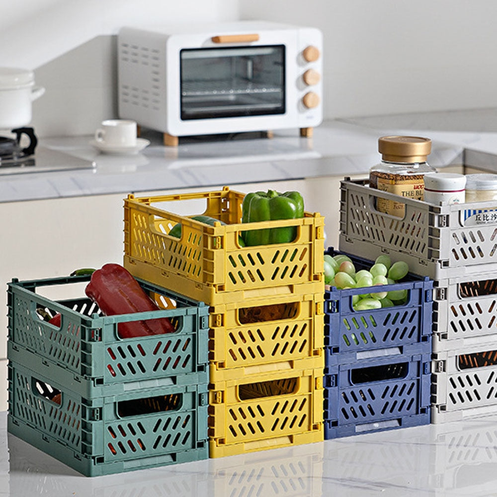 Taavita Eco-Friendly Stackable Plastic Storage Boxes