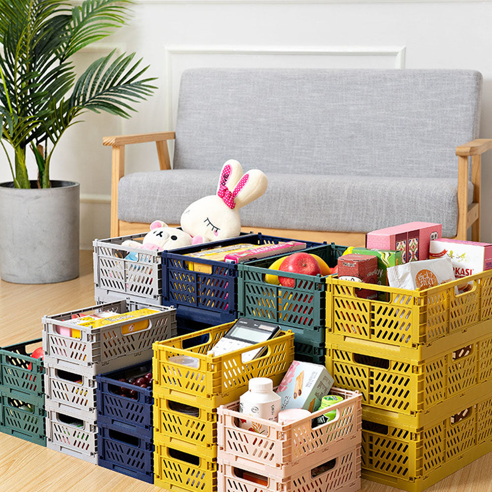 Taavita Eco-Friendly Stackable Plastic Storage Boxes