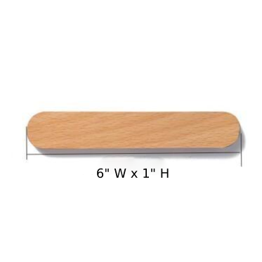Sleek Wooden Magnetic Key Organizer for Wall Mounting