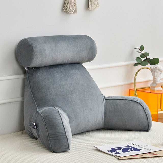 Ultimate Comfort Backrest Pillow with Adjustable Neck Support