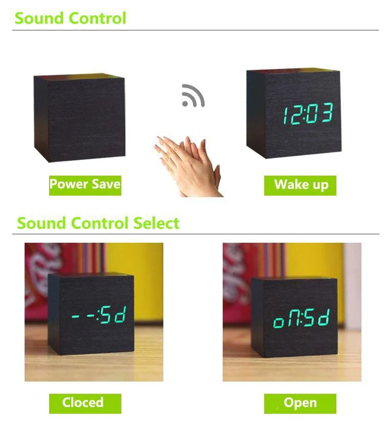 Taavita Digital Desk Clock