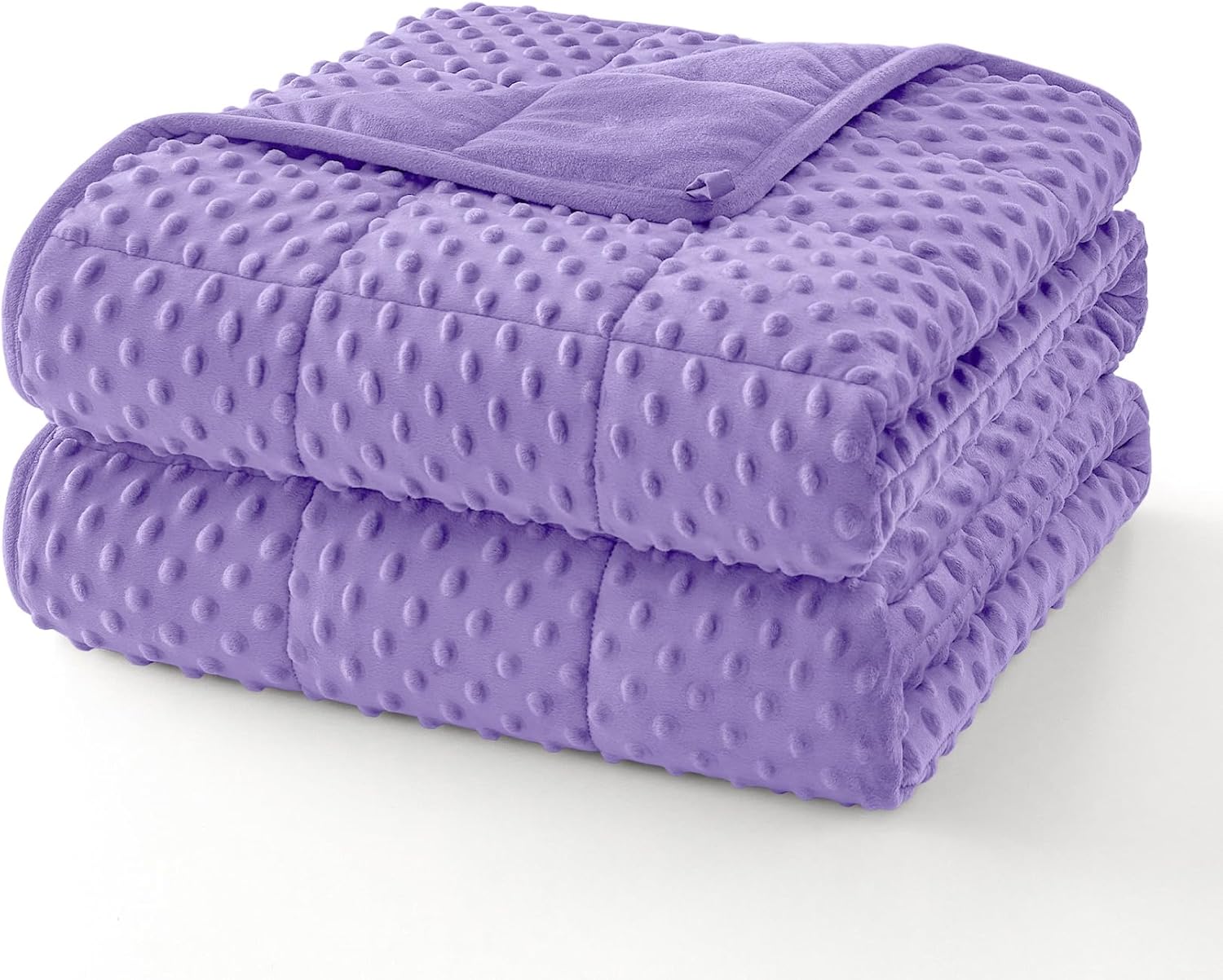 Cooling Microfiber Weighted Blanket with Dots – Soft All-Season Comfort