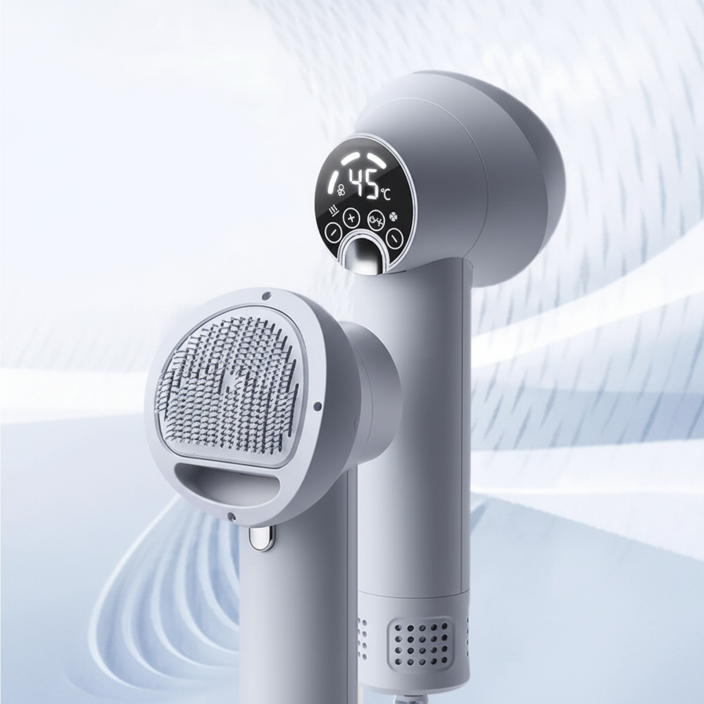 GentlePaw Grooming Dryer: Effortless Drying and Brushing for Happy Pets