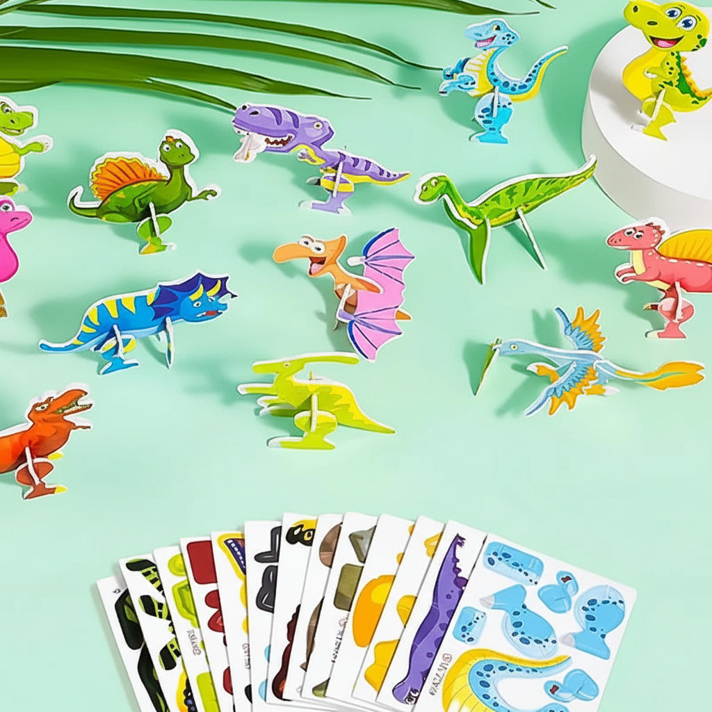Interactive 3D Animal Puzzle Set for Learning and Fun