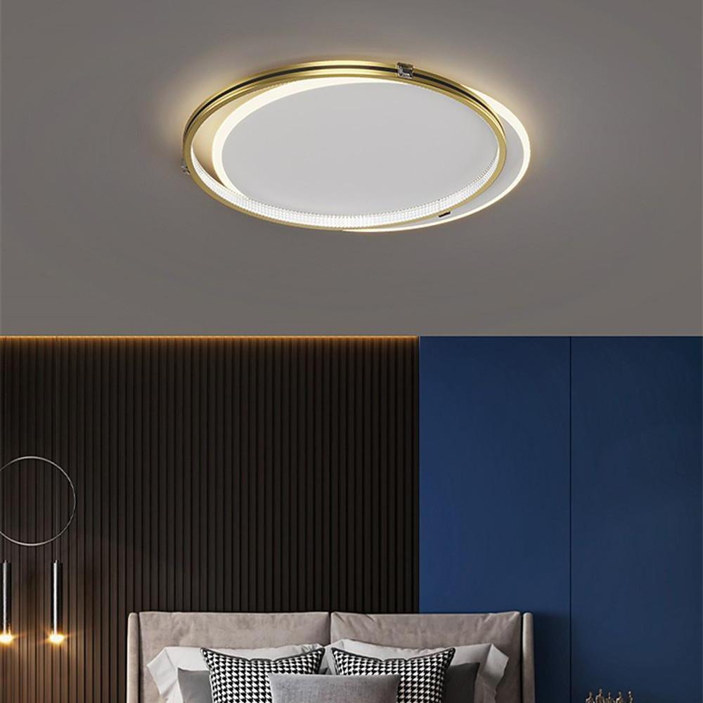 20'' LED 1-Light Geometric Shapes Flush Mount Lights Modern LED Metal Acrylic Stylish Modern Style Artistic Style Flush Mounts Semi Flush Mounts-dazuma
