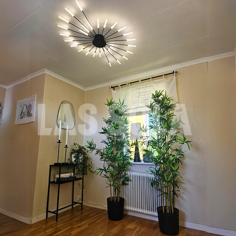 AuraGlow Modern Ceiling Light for Cozy Living Spaces