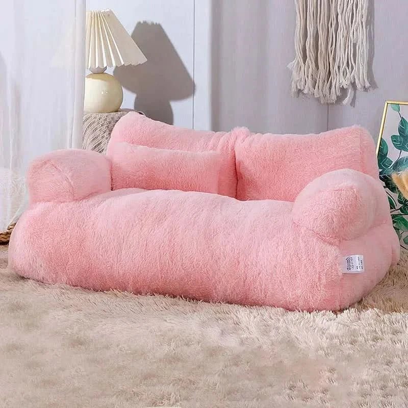 CozyNest Pet Sofa - Comfortable Lounger with Washable Cover