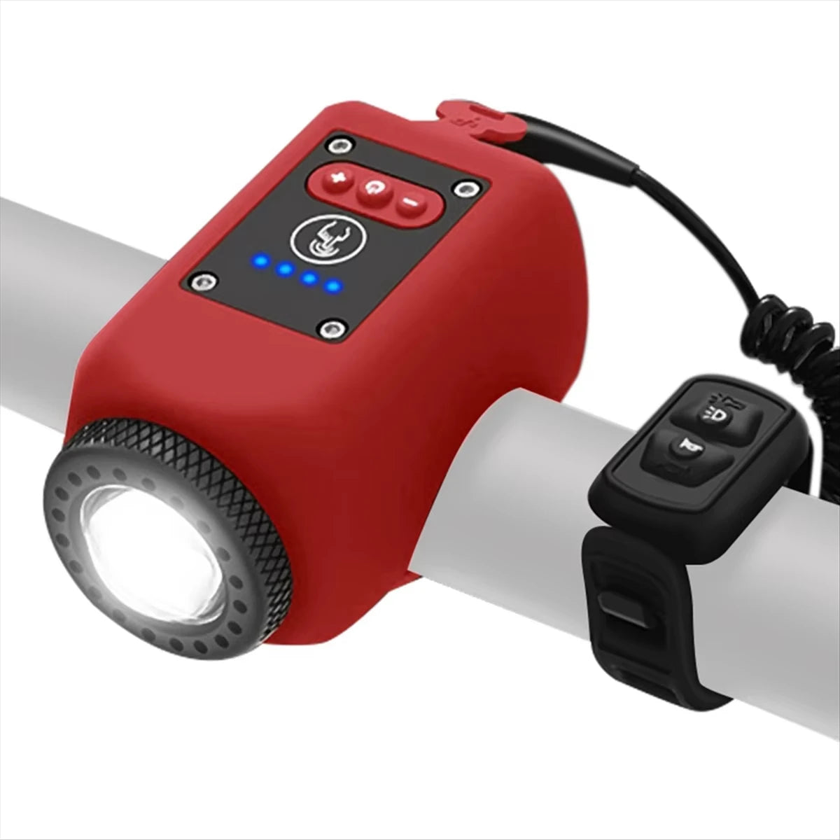 Smart Cycling Safety Horn with LED Headlight