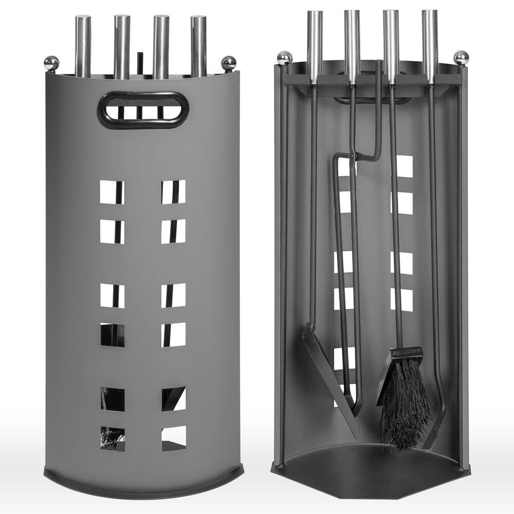 5-piece fireplace tool set