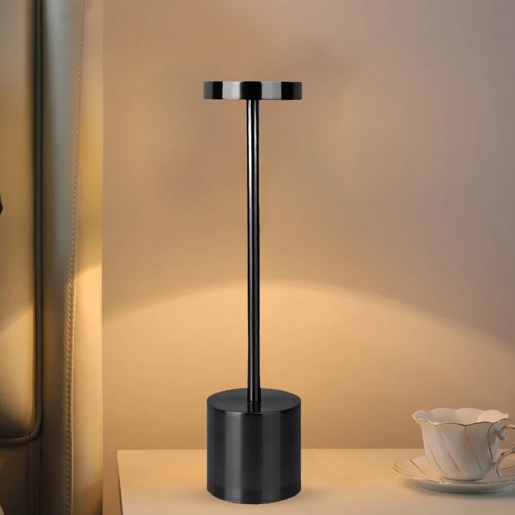 LED Table Lamp for Living Room - Cordless and Rechargeable Design