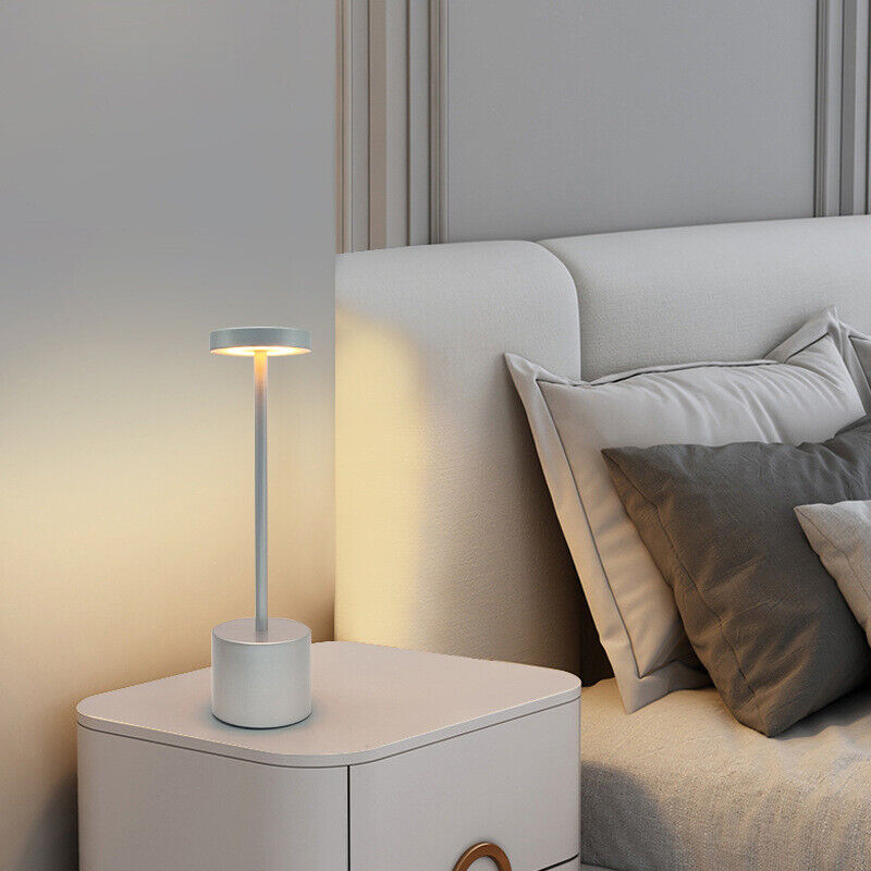 LED Table Lamp for Living Room - Cordless and Rechargeable Design