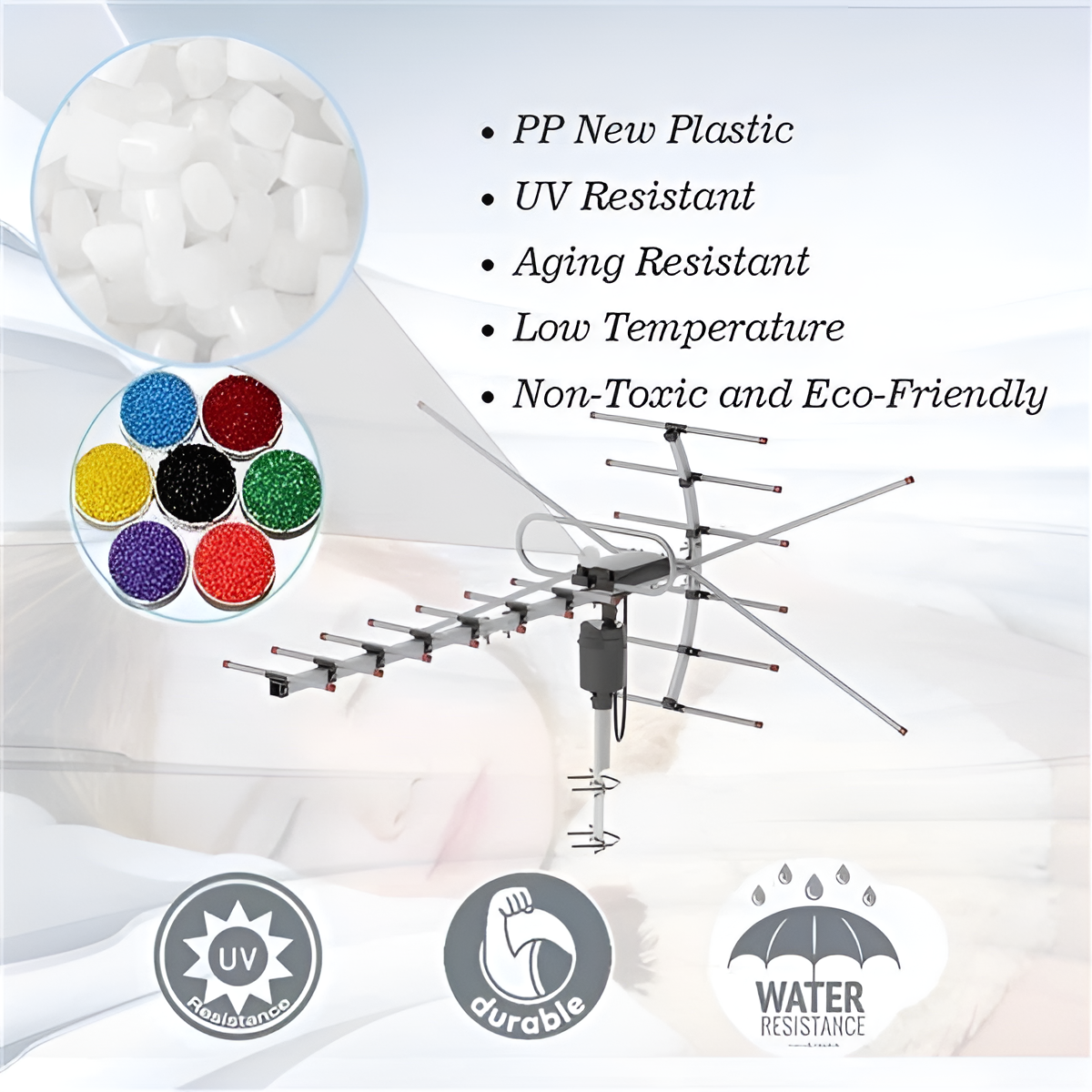 360-Degree Outdoor HD TV Antenna for Exceptional Signal Reception