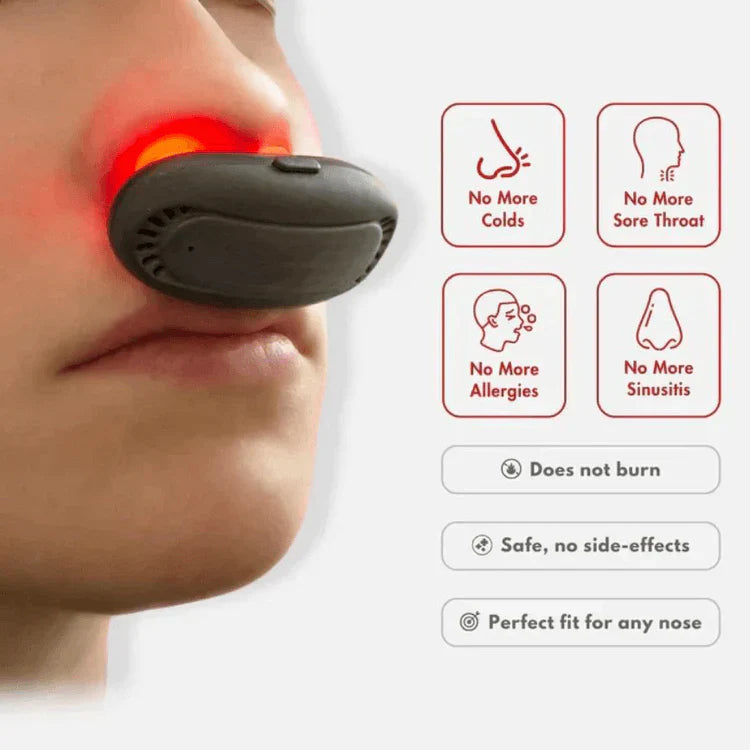 Smart Nasal Relief Device for Natural Allergy and Sinus Comfort
