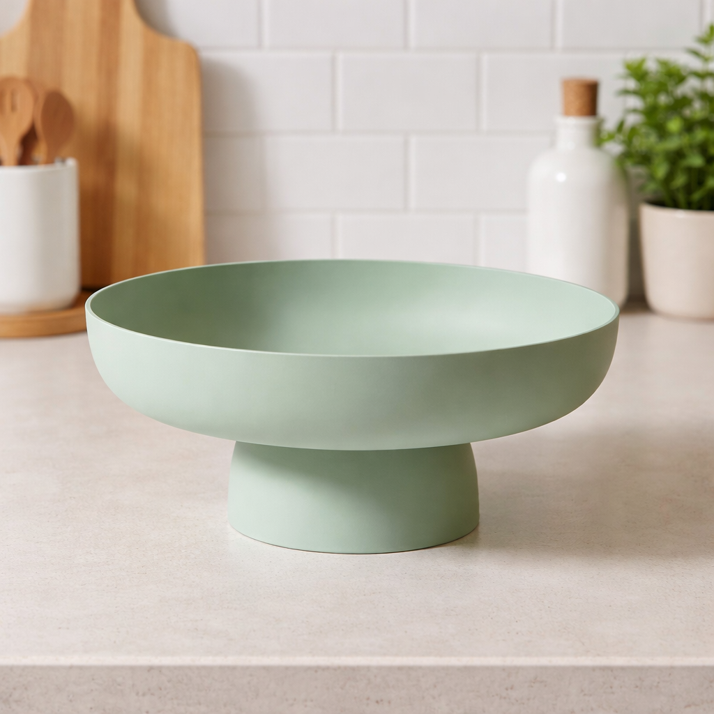 Elevated Ceramic Fruit Display Bowl for Stylish Storage