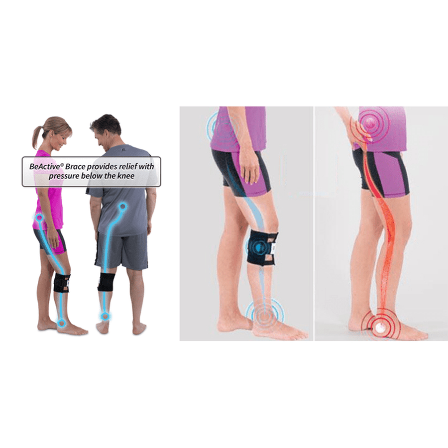 Acupressure Brace for Sciatica Relief - Leg and Back Support