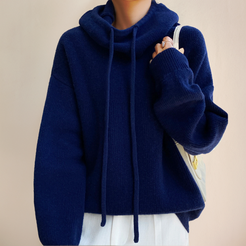 Women’s Turtleneck Sweater | Merino Wool Blend | Soft & Warm | Comfortable Fit