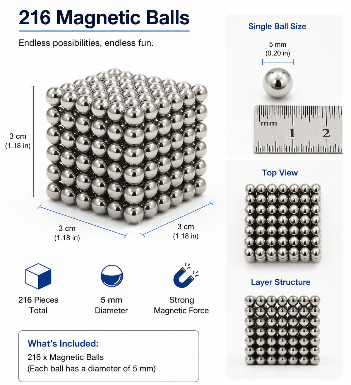 Magnetic Building Blocks for Kids – Creative and Durable Playset