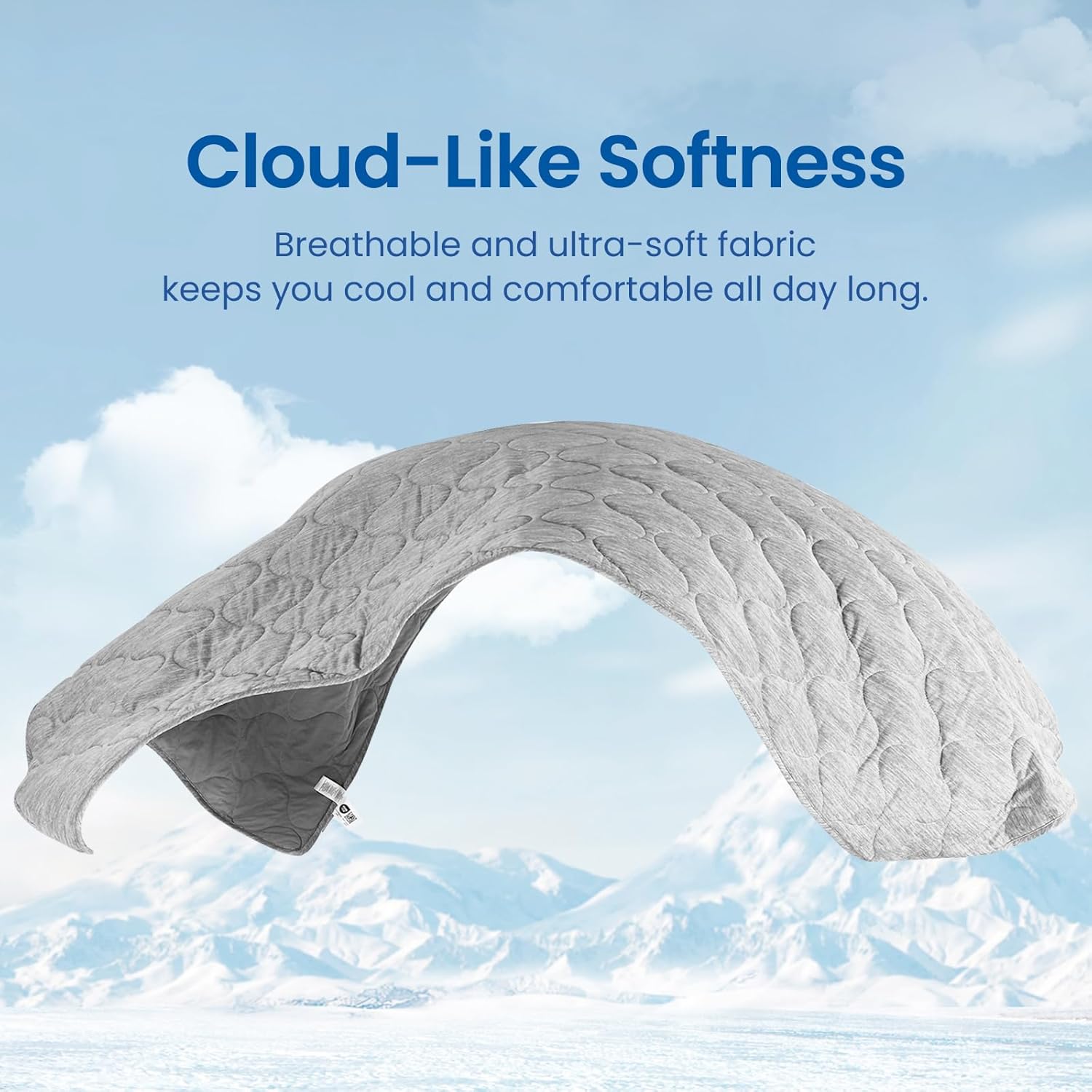 Cooling Dual-Sided Blanket for Hot Sleepers - Soft Lightweight Throw