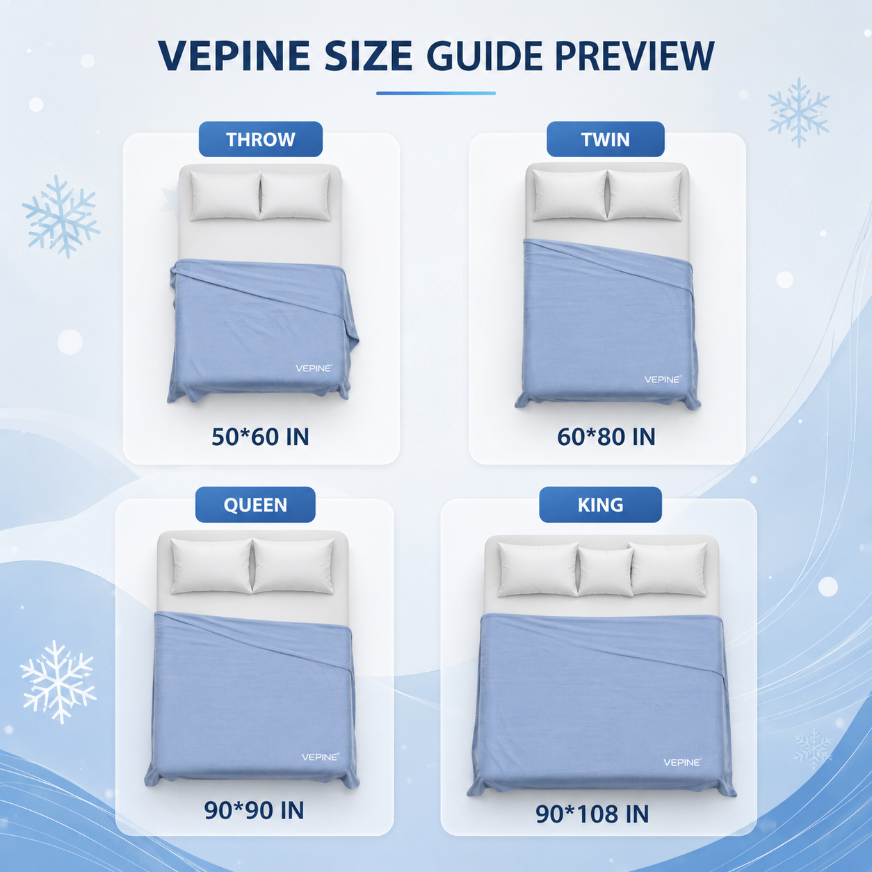 Breathable Cooling Blanket for Hot Sleepers – Lightweight Summer Throw
