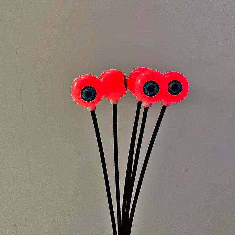 Solar-Powered Halloween Eyeball Lights Outdoor Swaying Spooky Decor