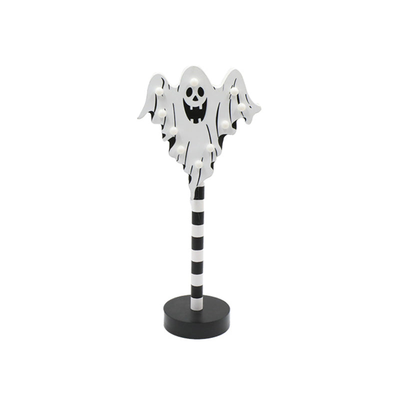 Solar-Powered Outdoor Halloween Lanterns with Spooky Glow