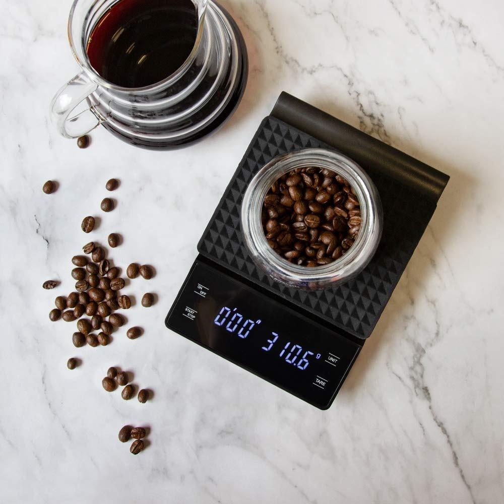 Precision Coffee Measurement Scale with Integrated Timer